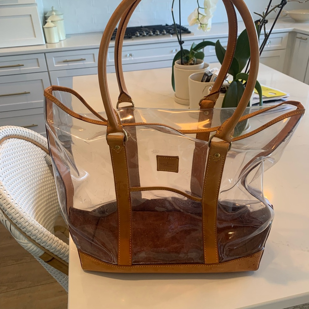 Louis Vuitton Tote Bag M99027 clear brown Isaac Mizrahi